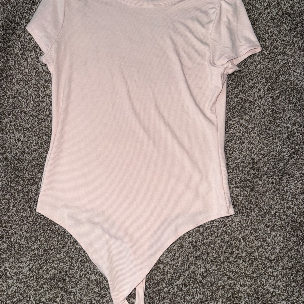 American Eagle Outfitters Light Pink Bodysuit